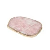 Rose Quartz Plate, Large