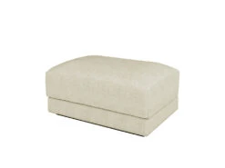 Basel Ottoman -Home Decor Shop 060910NOATEL Basel Ottoman Alcott Ivory Woven Fabric 01