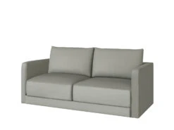 Basel 2.5 Seat Sofa 23 Basel 2.5 Seat Sofa -Home Decor Shop 0609122SEGRY Basel MTO Cortina Dove 2 Seat Sofa H1 1
