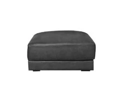 Basel Ottoman -Home Decor Shop 060912NOADGY Basel Ottoman Cortina Charcoal Leather 01