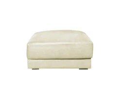Basel Ottoman -Home Decor Shop 060912NOAWHI Basel Ottoman Cortina White Leather 01