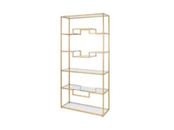 Podium Bookcase, Gold