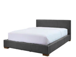 Moderna Bed With No Drawers -Home Decor Shop 061742KNGDGY Moderna King Bed Cortina Charcoal Leather H