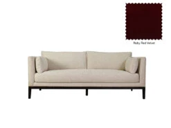 Vancouver 2 Seat Sofa 31 Vancouver 2 Seat Sofa -Home Decor Shop 0656402SERED Vancouver 2 Seat Sofa Ruby Red Velvet 01 02cac3f1 bfeb 44da 836a b351996fa7a0