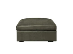Basel Storage Ottoman -Home Decor Shop 065953NOAGRY Basel Storage Ottoman Parrot Grey Leather 01