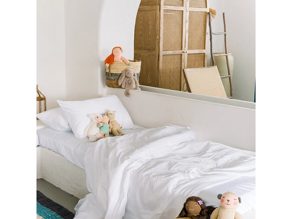 NakedLab Fitted Sheet, 100% Bamboo 1 NakedLab Fitted Sheet, 100% Bamboo