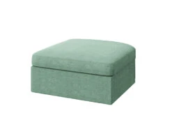Basel Storage Ottoman -Home Decor Shop 066031NOALBL Basel Storage Ottoman Cambridge Blue Velvet 01