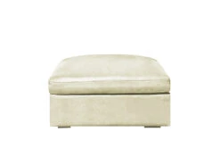 Basel Storage Ottoman -Home Decor Shop 066033NOAWHI Basel Storage Ottoman Cortina White Leather H1