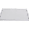 Embroidery Stitched Placemat, White