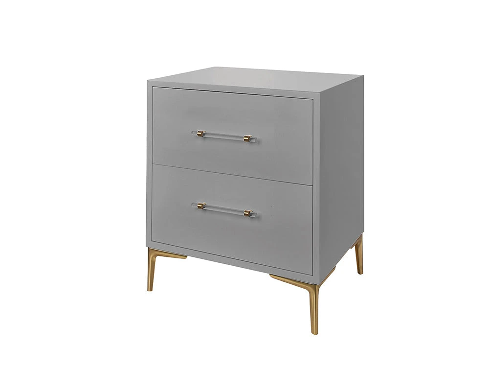 Ariel 2 Drawer Bedside Table Small 1 Ariel 2 Drawer Bedside Table Small