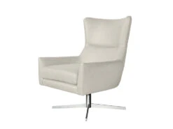 Dominic Swivel Chair 20 Dominic Swivel Chair -Home Decor Shop 069427NOAWHI Dominic Swivel Chair Cortina White Leather 01