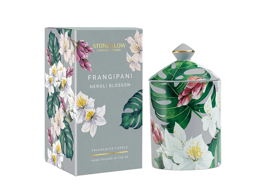 Frangipani Neroli Blossom Ceramic Candle 1 Frangipani Neroli Blossom Ceramic Candle