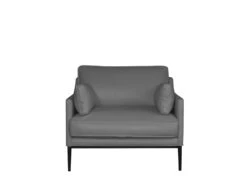 Carmen Armchair -Home Decor Shop 0698381SEDGY Carmen Armchair Cortina Charcoal Leather H2