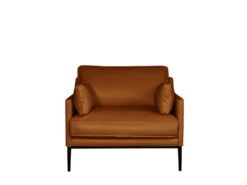 Carmen Armchair -Home Decor Shop 0698381SEMAP Carmen Armchair Parrot Maple Leather H2