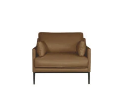 Carmen Armchair -Home Decor Shop 0698381SETAN Carmen Armchair Old Saddle Nut Leather H2