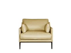 Carmen Armchair -Home Decor Shop 0698381SETAU Carmen Armchair Dallas Sesame Leather H2