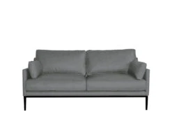 Carmen 2.5 Seat Sofa 24 Carmen 2.5 Seat Sofa -Home Decor Shop 06983825SDGY Carmen 2.5 Seat Sofa Cortina Charcoal Leather H2