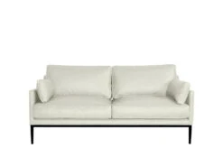 Carmen 2.5 Seat Sofa 28 Carmen 2.5 Seat Sofa -Home Decor Shop 06983825SWHI Carmen 2.5 Seat Sofa Cortina White Leather H2
