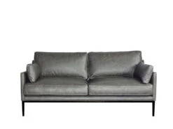 Carmen 3 Seat Sofa 30 Carmen 3 Seat Sofa -Home Decor Shop 0698383SECHA Carmen 3 Seat Sofa Parrot Grey Leather H2