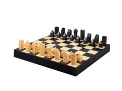Mason Chess & Checker Set With Storage