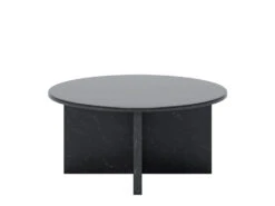 Gianni Coffee Table -Home Decor Shop 069949LRGBLA Gianni Marble Coffee Table Black H2