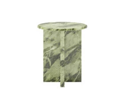Gianni Side Table 24 Gianni Side Table -Home Decor Shop 069949SMLGRN Gianni Marble Side Table Green H2
