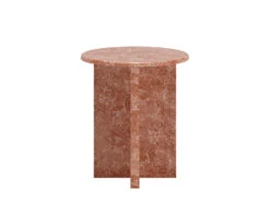 Gianni Side Table 20 Gianni Side Table -Home Decor Shop 069949SMLPNK Gianni Marble Side Table Bisque H2