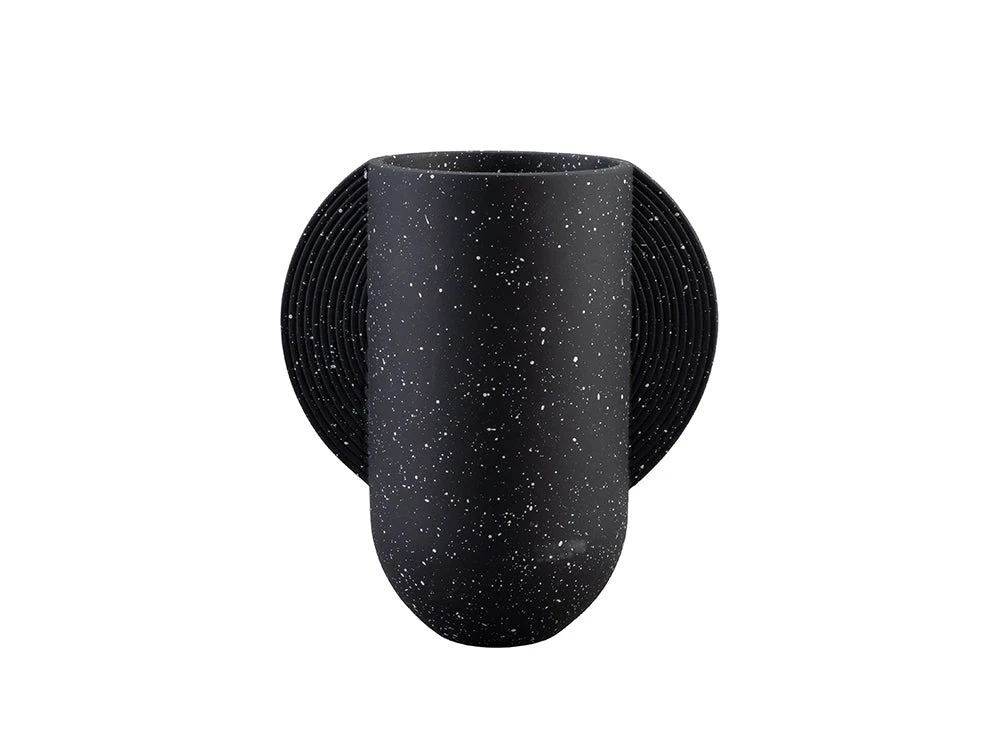 Terrazzo Vase, Black 2 Terrazzo Vase, Black - Image 2
