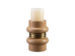 Ringo Candle Holder, Beige 5 Ringo Candle Holder, Beige -Home Decor Shop 070582NOABEI Ringo Candle Holder Beige 02