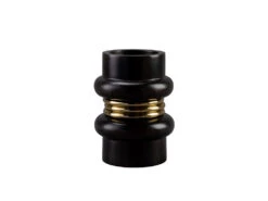 Ringo Candle Holder, Black