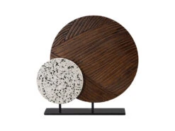 Wood And Terrazzo Sculpture