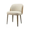 Sydney Two Tone Dining Chair, Peanut