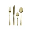 Cutlery Set Of 16, Gold