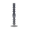 Lorette Candle Holder, Smoke