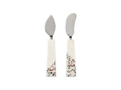 Livvi Terrazzo Marble Cheese Knife Set