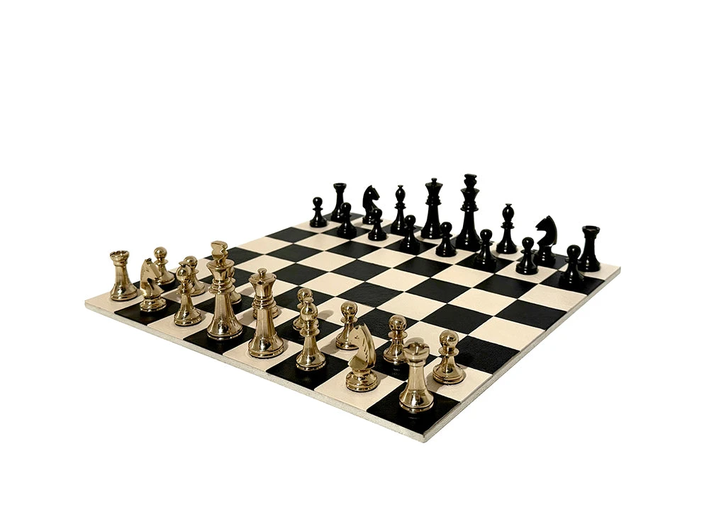 Excelsior Leather Box Chess Set 3 Excelsior Leather Box Chess Set - Image 3