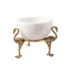 Flamingo Marble Decorative Bowl