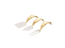 Tiger Lily Cheese Knife Set Of 3