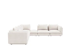 Flynn 6 Seat Modular Sofa 15 Flynn 6 Seat Modular Sofa -Home Decor Shop 0751272SLCRE 751271NACRE 0751271CLCRE 0751271NACRE Flynn 6 Seat Modular Sofa Fila Cream H2