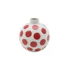 Polka Dots Vase, Red
