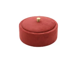 Victoria Jewellery Box, Red Velvet