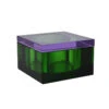 Burano Crystal Box, Lavender & Green