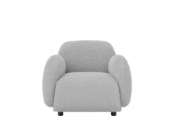 Bailey Armchair 23 Bailey Armchair -Home Decor Shop 0753362SELGY Bailey Armchair Fila Light Grey H2