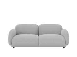 Bailey 2.5 Seat Sofa -Home Decor Shop 0753363SELGY Bailey 2.5 Seat Sofa Fila Light Grey H2