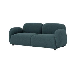 Bailey 2.5 Seat Sofa -Home Decor Shop 0753363SETEL Bailey 2.5 Seat Sofa Fila Teal H1
