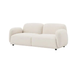 Bailey 2.5 Seat Sofa -Home Decor Shop 0753363SEWHI Bailey 2.5 Seat Sofa Hana White H1