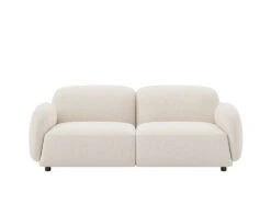 Bailey 2.5 Seat Sofa -Home Decor Shop 0753363SEWHI Bailey 2.5 Seat Sofa Hana White H2