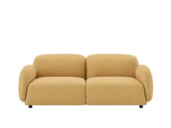 Bailey 2.5 Seat Sofa -Home Decor Shop 0753363SEYEL Bailey 2.5 Seat Sofa Hana Mustard H2