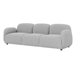 Bailey 3 Seat Sofa -Home Decor Shop 0753364SELGY Bailey 3 Seat Sofa Fila Light Grey H1