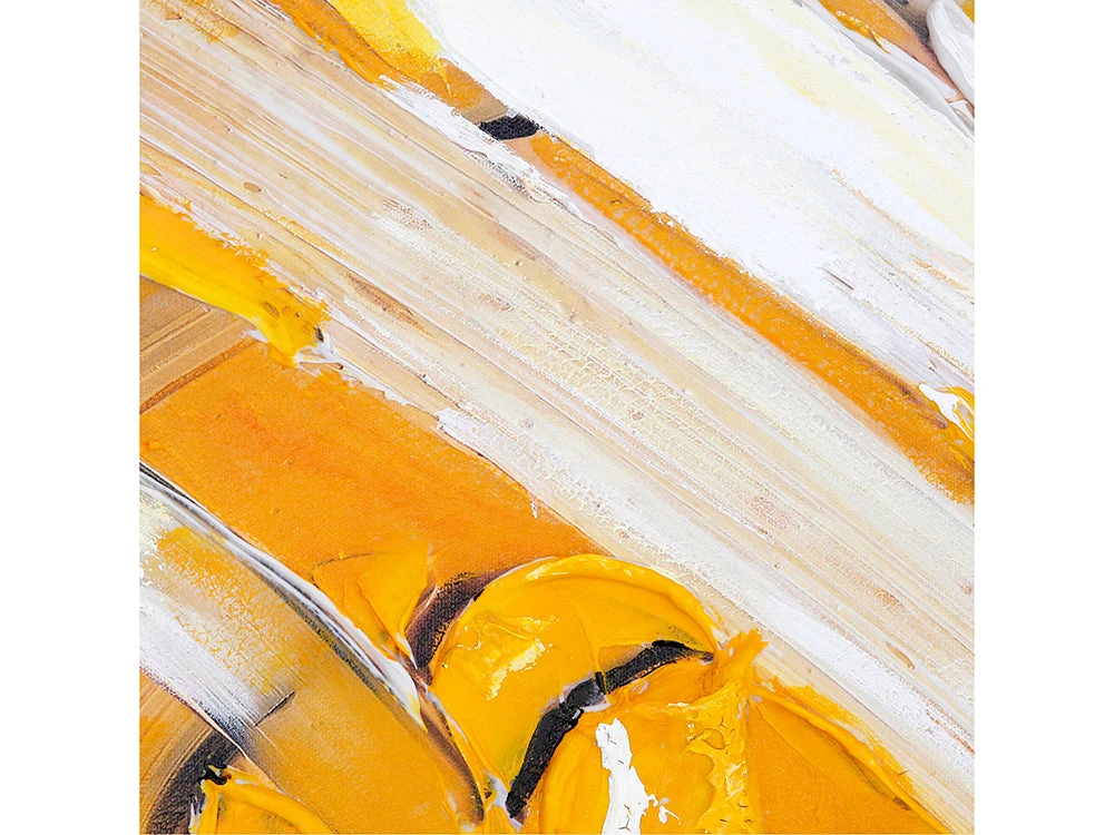 Modern Yellow Paint Abstract II 2 Modern Yellow Paint Abstract II - Image 2